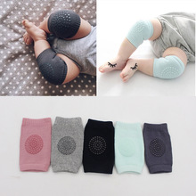 1 Pair Cotton Baby Knee Pads Kids Anti Slip Crawl Safety Necessary Environmental dot rubber Knee Protector infant Leg Warmers 2024 - buy cheap