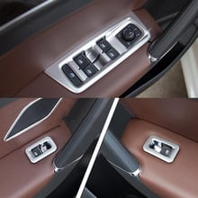 4Pcs/set ABS Car Interior Door Handle Armrest Window Lift Button Switch Frame Trim Cover For Volkwagen Touran 2016 2017 LHD 2024 - buy cheap