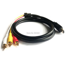 DHL shipping 1.5M 1080P HDTVHDMI Male to 3 RCA Audio Video AV Component Cable Adapter 2024 - buy cheap