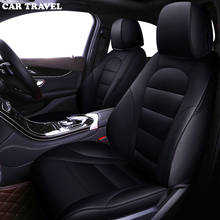 CAR TRAVEL Custom leather car seat cover for peugeot 206cc 207 301 407 508 308 308sw 607 307 307cc 307sw 2008 3008 4008 5008 2024 - buy cheap