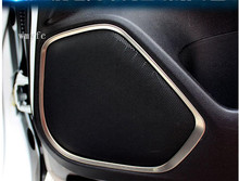 Панель автомобильной двери, ручка, звуковая крышка, кольцевая обшивка лампы, 4 шт. для Honda Fit jazz 2014 2015 2016 2017 2024 - купить недорого