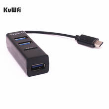 KuWFi Usb Hub External USB 3.1 Type-C HUB Card Reader USB C HUB Micro SD/TF Flash Memory Card Reader For Macbook Type C PC 2024 - buy cheap