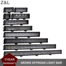 Offroad LED Work Light Bar 12V 24V Combo 4-44 Inch Car Truck SUV 4WD 4X4 ATV Trailer Pickup Additional Auxiliary Driving Lamp 2024 - buy cheap