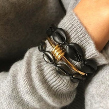 Женский браслет в виде раковины PUKA, пляжный браслет в стиле бохо, модный браслет для девушек, Прямая поставка 2024 - купить недорого