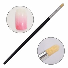 1 Pcs Black Handle Animal Hair Nail Art Brush Gradual Color Blooming Nail Drawing Pen 13 2024 - buy cheap