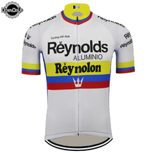 2019 Reynolds cycling jersey men cycling clothing summer short sleeve mtb maillot ciclismo bike wear jersey DOWNORUP 2024 - buy cheap