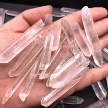 5Pcs Clear Natural Crystal Quartz Cluster DIY Crystal Point Terminated Wand Specimen Pendant Healing Crystal Minerals Stones 2024 - buy cheap