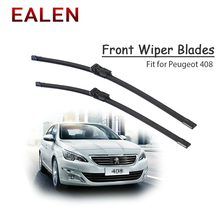 EALEN For Peugeot 408 2011 2012 2013 2014 Original replace Accessories 1Set Rubber Car Front Wiper Blade Kit 2024 - buy cheap
