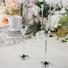 Copo luxuoso de cristal para casamento, 2 peças, opções com copos de flautas de champanhe, decoração de festa de casamento, copo para presente, copo de vinho 2024 - compre barato