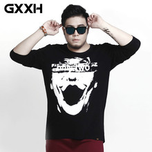 GXXH Men's Fashion Long-sleeve Printed O-neck T Shirt Clothes Spring Autumn Casual Top Graphic Oversized Tees Male Hip Hop 7xl 2024 - buy cheap