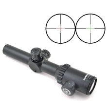 Visionking-visor óptico de largo alcance para Rifle, mira telescópica de largo alcance iluminada en rojo, tubo de 30mm, objetivo láser ar15 m16 ak, 1-8x24 2024 - compra barato