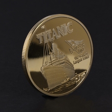 Moneda conmemorativa bonita, regalos de incidentales del barco Titanic, aleación de aluminio, envío directo 2024 - compra barato