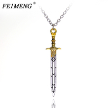 Percy Jackson Necklace Sea Of Monsters Sword Pendant Necklace Charm Long Collier Jewelry For Women Fashion Choker Necklace 2024 - buy cheap