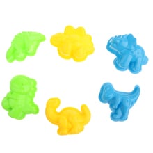 6 Styles Portable Child Kid Model Sand Clay Mold Kits Mini Dinosaur Sand Molds Beach Building Fun Activity Toys 2024 - buy cheap