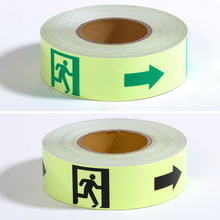 3M Self-Adhesive Sticker Removable Luminous Tape Fluorescent Glowing Dark Striking Warning Tape 2024 - buy cheap