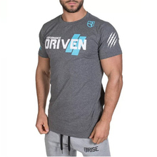 Men Short sleeve cotton t shirt Summer Gyms Fitness Bodybuilding Workout Print T-Shirt Male Casual O-Neck Slim Tee Tops Clothing 2024 - buy cheap