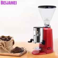 BEIJAMEI-Molino de granos de alta eficiencia, molino de café eléctrico italiano, molienda comercial de granos de café para el hogar 2024 - compra barato