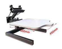 Руководство 1 Цвет 1 Станция трафаретная печатная машина Одноцветный Настольный экран Пресс 2024 - купить недорого