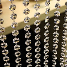 (20M/lot) Crystal chandelier pendant garland strand,crystal Wedding decoration,Crystal Beads Chain for cake topper Free Shipping 2024 - buy cheap