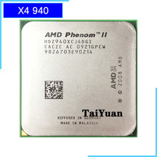 Четырехъядерный процессор AMD Phenom X4 940 X4 940 3,0 ГГц, процессор HDZ940XCJ4DGI 125 Вт Socket AM2 +, свяжитесь с продавцом X4 920 2024 - купить недорого