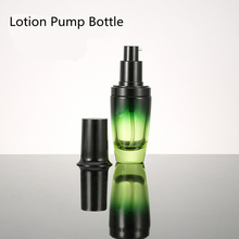 20PCS Green Black Glass Cosmetic Container Bottle Glass Lotion Pump Bottle Glass Emulsion Bottle Packaging 100ml 50ml 30ml 20ml 2024 - buy cheap