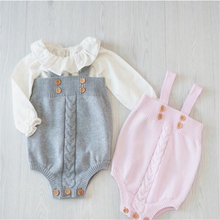 Knitted Baby Clothes Newborn Baby Clothes 100% Cotton Baby Girl Boys Romper Sleeveless Infantil Infant Baby Jumpsuit Overalls 2024 - buy cheap