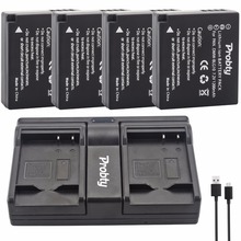 4Pcs DMW-BLG10 DMW BLG10 Battery + USB Dual Charger for Panasonic DC-ZS70 DMC-GX80 DMC-GX85 DMC-ZS60 DMC-ZS100 DMC-GF6 DMC-GX7K 2024 - buy cheap