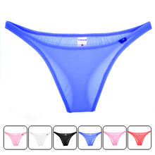 new Mens Bikini 2019 Underwear Gay Men Sexy Thongs Jockstrap Sexy Men Underwear Nylon T-back 2024 - buy cheap