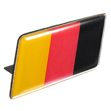 Bandera alemana emblema insignia pegatina parachoques de rejilla delantera para coche 2024 - compra barato