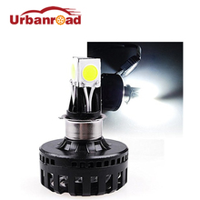 h4 12v Led Motorcycle Headlight Bulb Hi/Lo High Low Beam 18W 1800LM h4 Ba20d h6 H7 Motorbike Bicycle Bike Headlamp Fog Lights 2024 - buy cheap