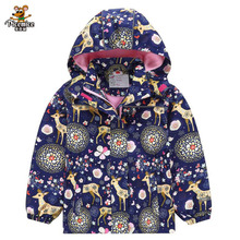 Windproof Waterproof Girls Jacket New 2021 Autumn Winter Children Kids Jackets Coats Baby Girls Double-deck Polar Fleece Hoodies 2024 - buy cheap