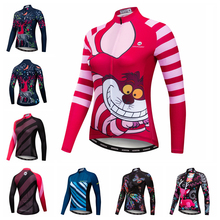 Cycling Jersey Women Long Sleeve Cycling Clothing 2021 mtb Road Bike Clothes Triathlon Maillot Ciclismo Bicycle Shirt Top Cat 2024 - buy cheap