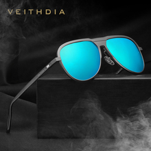 VEITHDIA-gafas de sol polarizadas de aluminio y magnesio para hombre y mujer, lentes UV400, accesorios, V6880 2024 - compra barato