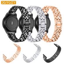 Joyozy 18mm 20mm Width Stainless Steel Band for Samsung Gear Sport S3 Galaxy 42mm/46mm Watch Strap Metal Wristband Samsung watch 2024 - buy cheap