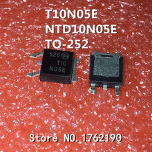 10PCS/LOT T10N05E NTD10N05E TO-252  MOS tube FET 2024 - buy cheap