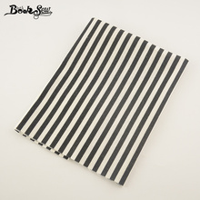 Booksew Cotton Linen Fabric Black Strips Sewing Material For Tablecloth Pillow Bag Curtain Cushion Zakka Decoration Tissu CM 2024 - buy cheap