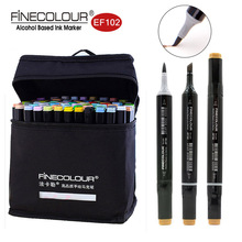 Finecolour Alcohol Based Brush Markers EF102 Soft Ultra Fine Pens 12/24/36/60/72 Colors Student Set Double Headed Sketch Marker 2024 - buy cheap