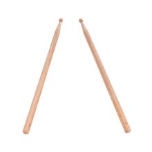 Pair of 5B Drumsticks Sticks Wave-shape Wood Tip Percussion Accessories for Drum Set Adopt for 3 types Wood 2024 - buy cheap