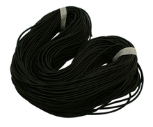 2000g  2/3/4/5mm Black Synthetic Rubber Cords Rubber Rope for jewelry making Bracelet Necklace Accessories Wholesale F70 2024 - buy cheap