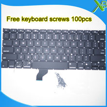 Brand New For MacBook Pro Retina 13.3" A1502 US keyboard+100pcs keyboard screws 2013-2015 Years 2024 - buy cheap