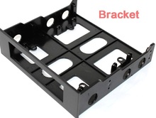 Brand New 3.5" to 5.25" Drive Bay Slot Converter Adapter Bracket HDD Conversion Frame for PC Compute with Black Plastic 2024 - buy cheap