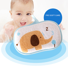 Baby Bath Brushes Newborn Cartoon Soft Bath Sponge Children Accessories Infant Towel Shower Products Boys Girls Z091 2024 - buy cheap