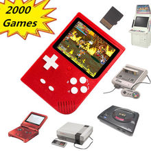 Retro Mini Handheld Game Console  2000 Games with TF Card Slot for GBA for Snes for Nes for Sega Megadrive Games 2024 - buy cheap