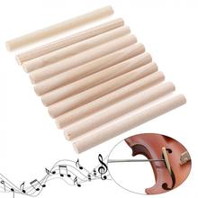 10pcs Spruce Wood Violin Sound Post for 3/4 & 4/4 Violin Musical Instrument Accessories 2024 - buy cheap