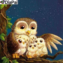 DiaPai 100% Full Square/Round Drill 5D DIY Diamond Painting "Cartoon owl" Diamond Embroidery Cross Stitch 3D Home Decor A21272 2024 - buy cheap