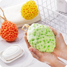 2pcs!Sponge Shower Bath Ball Bath Brushes Bath Accessories Body Wisp Dry Brush Bathroom Shower Tools 2024 - buy cheap