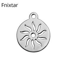 Fnixtar Fashion Charms Pendant 316L Stainless Steel Sun Small Charms for DIY Making 20pcs/lot DIY Bracelet Jewelry Accessories 2024 - buy cheap