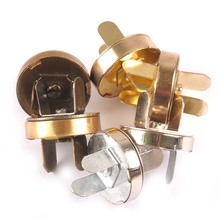 Juego de botones magnéticos plateados/dorados/bronce, cierres a presión, para bolso, piezas para bolsos, accesorios, botón de 18/14mm, C2112, 10 Uds. 2024 - compra barato