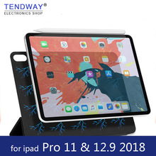 Tendway For iPad Pro 11 Case for iPad Pro 12.9 2018 Funda Magnetic Ultra Slim Smart Cover For iPad 11 inch Case Holder 2024 - buy cheap