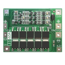 3S 60A Bms Board 11.1V 12.6V 18650 Li-Ion Lithium Battery Protection Board Enhanced Version 2024 - buy cheap